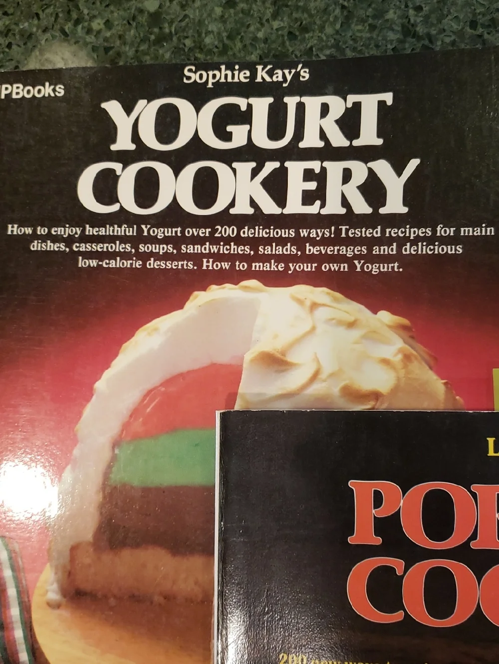 Recipe Cookbooks Yogurt, Cheese, Popcorn